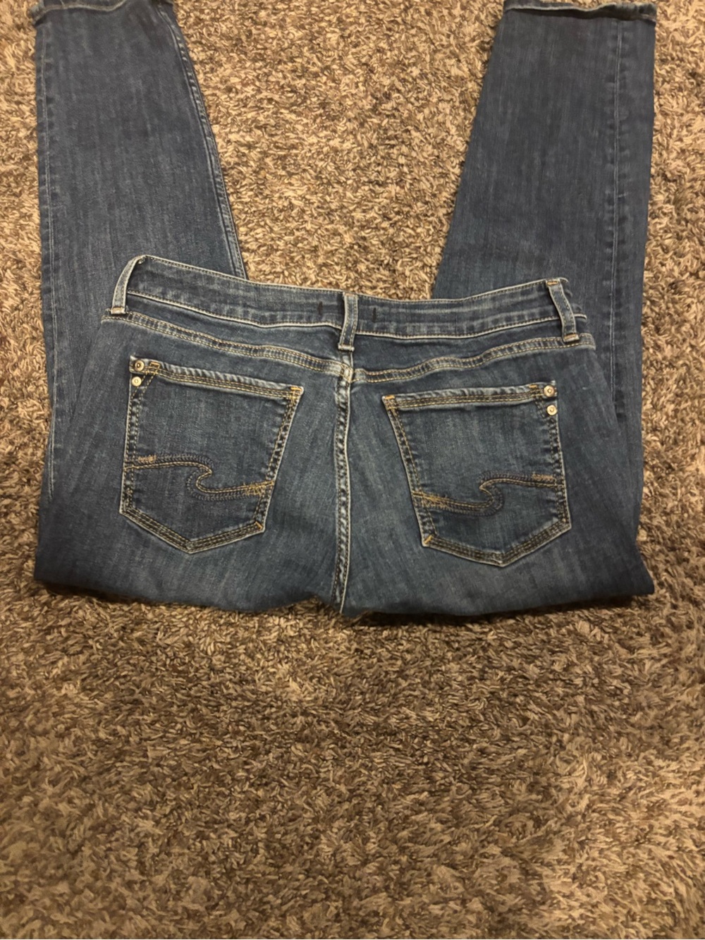 Women’s Silver Suki Skinny Crop Jeans